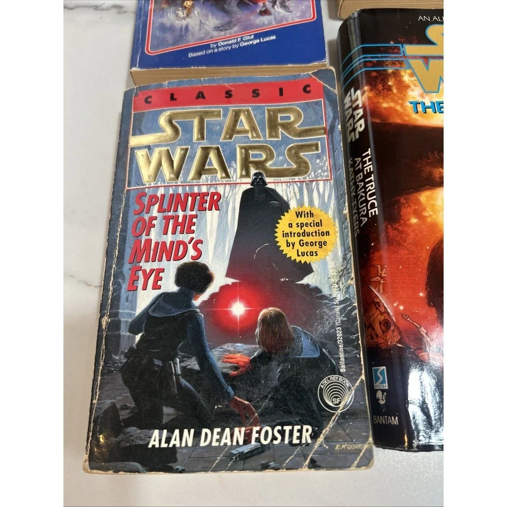 Star Wars Empire Strikes Back Paperbacks Lot‎ of 4